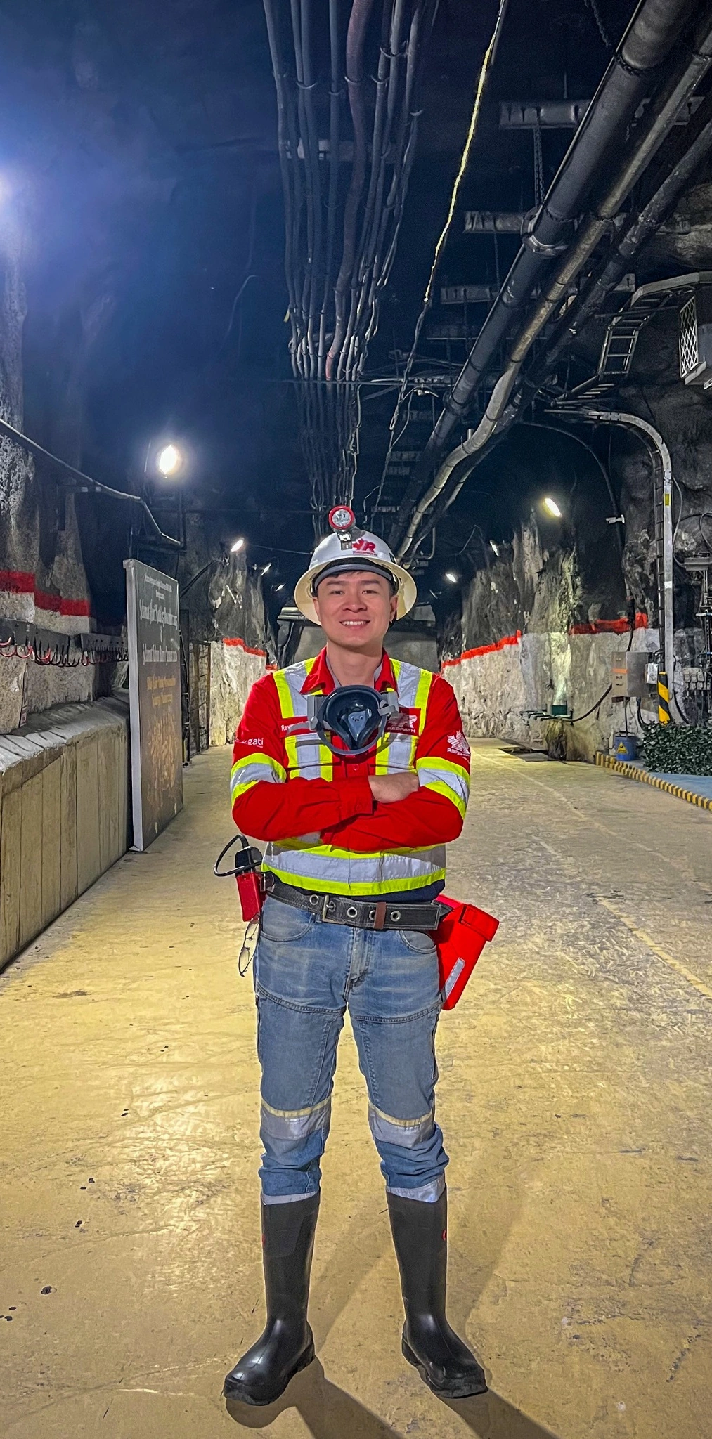 Reymond in the underground project environment